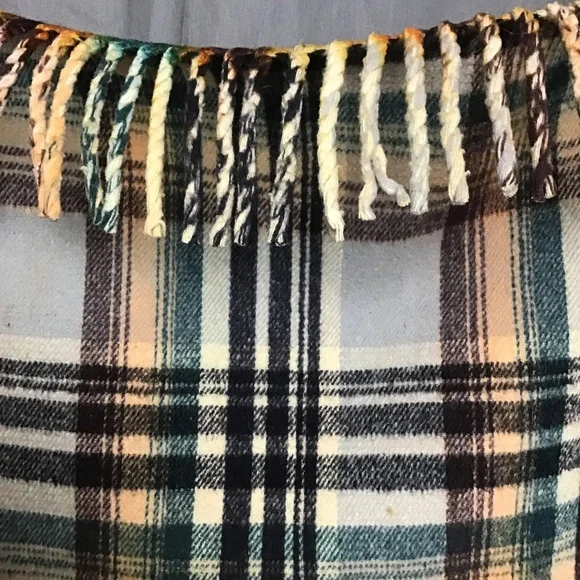 Rare Vintage Double Sided Indian Blanket